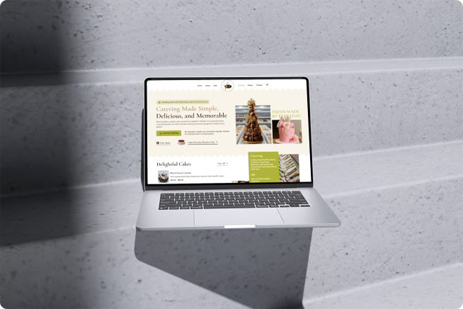 Redesigning vanillebistro website